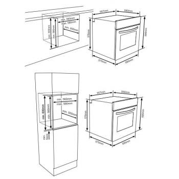 Zigmund & Shtain E 146 S Электрическая духовка