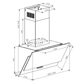 Zigmund & Shtain K 145.4 W Кухонная вытяжка