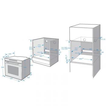 KORTING духовой шкаф OKB 1331 GNBX