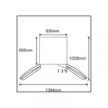 KORTING Холодильник отдельностоящий KNFM 81787 X