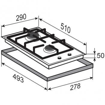 Zigmund & Shtain G 14.3 B варочная поверхность