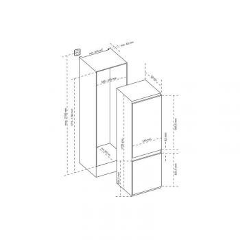 Холодильник KORTING KSI 17780 CVNF