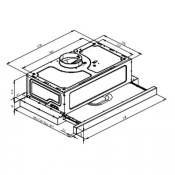 SCHAUB LORENZ вытяжка SLD TS 6608