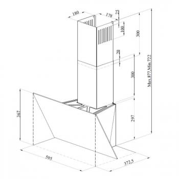 SCHAUB LORENZ Вытяжка SLD DL6128