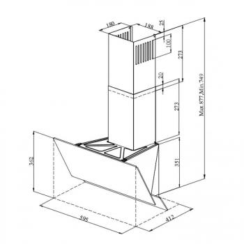 Вытяжка SCHAUB LORENZ SLD DL6228