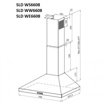 SCHAUB LORENZ вытяжка SLD WE 6608