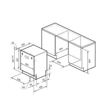 LEX PM 6062 В посудомоечная машина