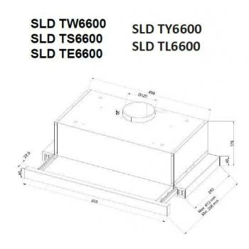 SCHAUB LORENZ вытяжка SLD TY 6600